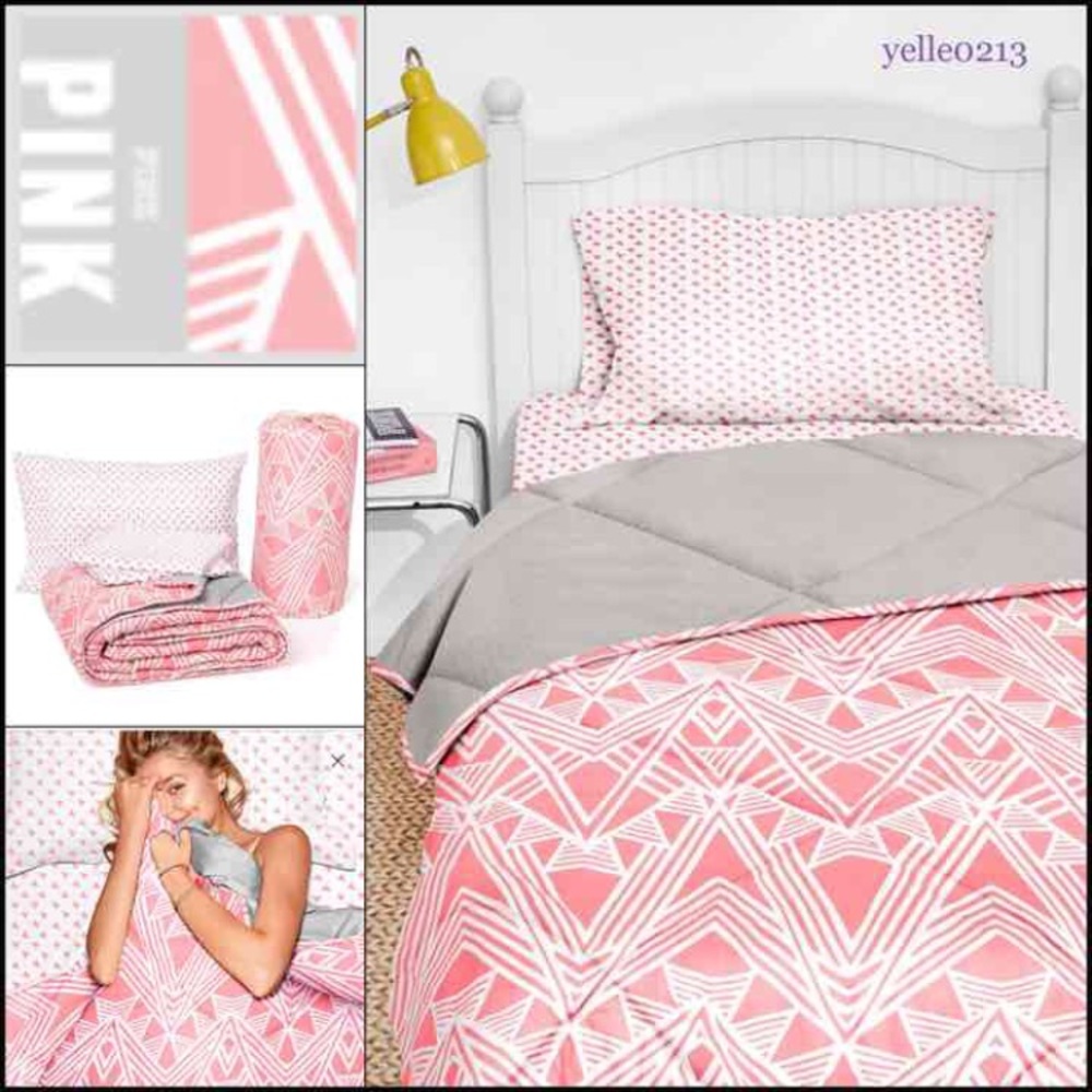 ISO pink bedding