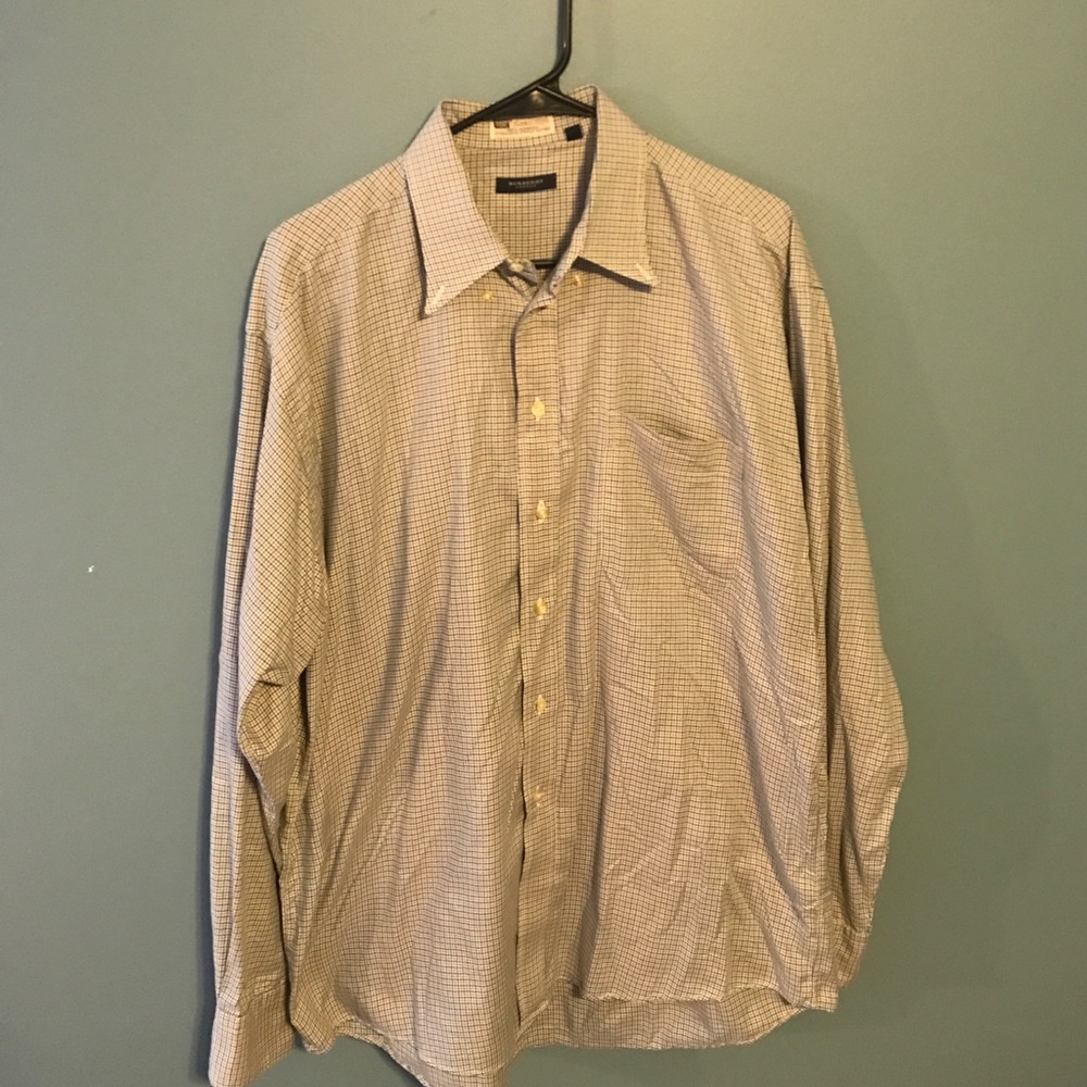 Burberry London Plaid button down