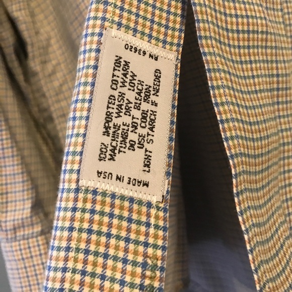 Burberry London Plaid button down - Picture 4 of 4
