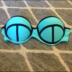 Strapless Push-up Swimsuit Top