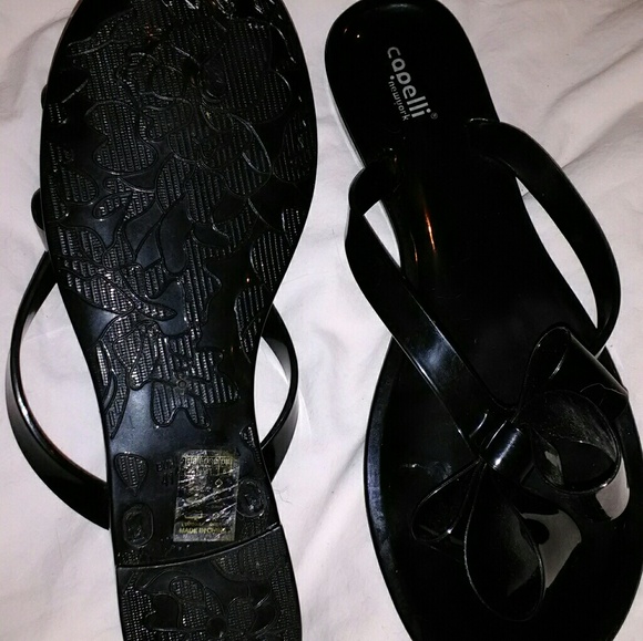 capelli jelly flip flops