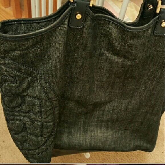 ~SOLD~ Tory burch Denim Bag - Picture 2 of 5