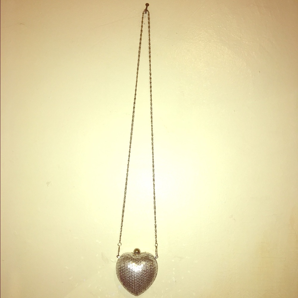 Heart Clutch Bag