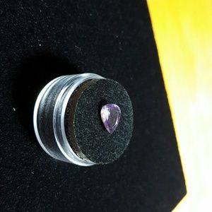 Natural Pear Cut Amethyst Stunning