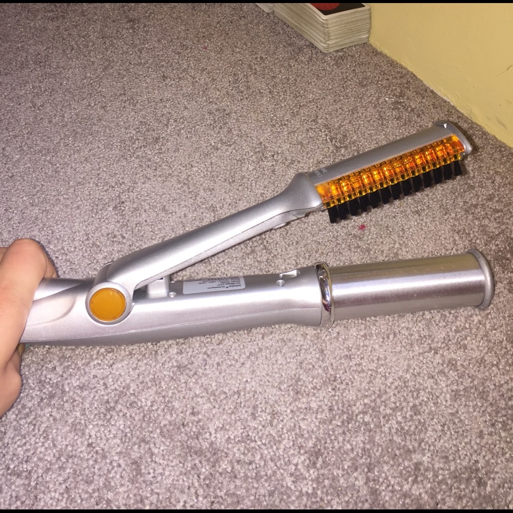 Hair straightener/curler