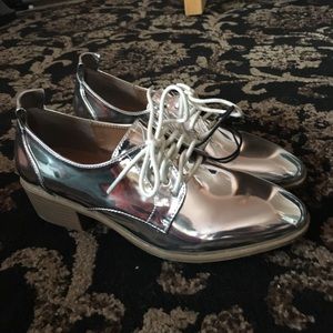 Metallic Oxfords