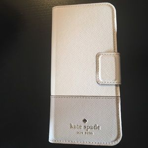 Brand new Kate spade wrap folio iPhone 6/6s case