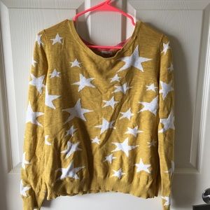 Comfy yellow sweater