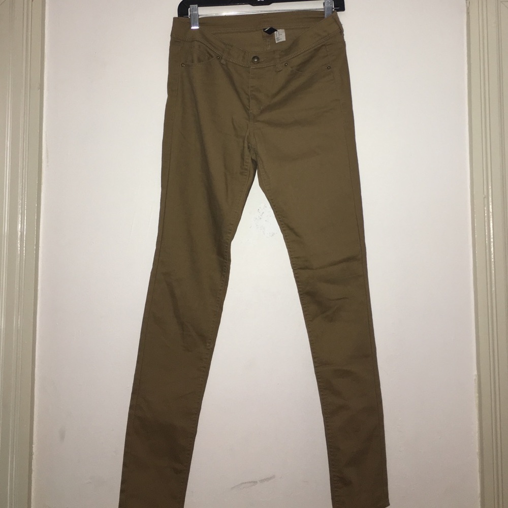 khaki jeans/pants