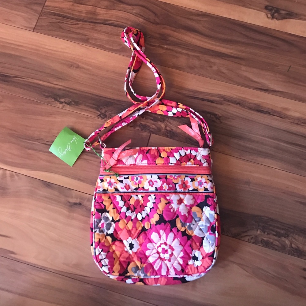 Vera Bradley Petite DoubleZip HipsterPixie Blooms
