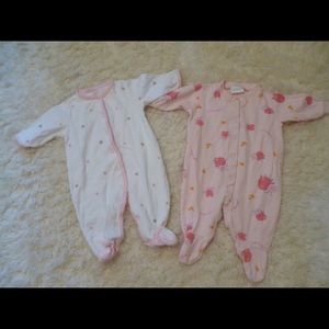 Carter's 3 Mth Sleep n Play Sets