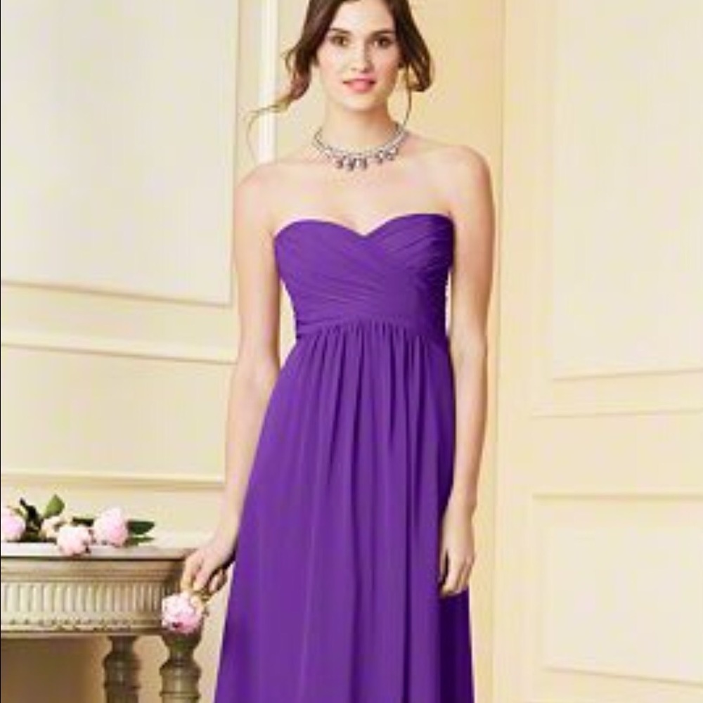Purple Alfred Angelo Dress
