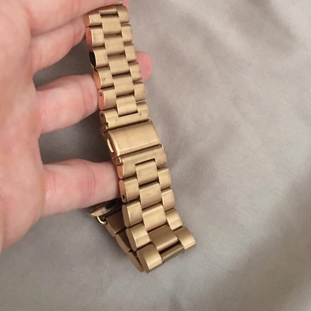 Rose gold 42mm watch band for Apple Watch