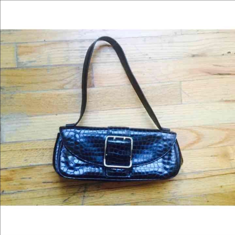 Nicole Miller Croc black Croc Purse