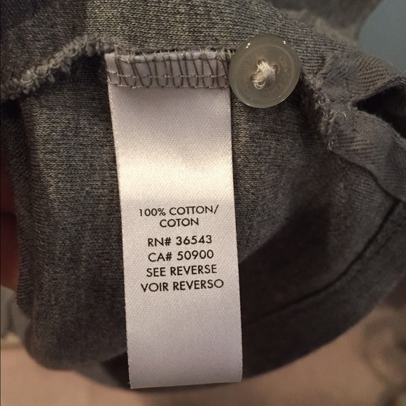 Liquid Cotton Calvin Klein Grey Polo Shirt - Picture 8 of 8