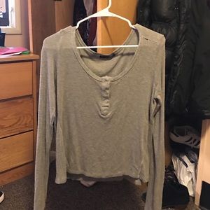 Brandy Melville grey long sleeve