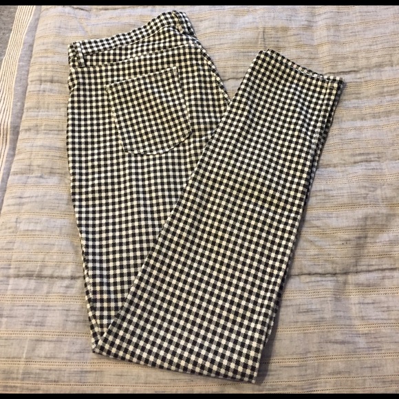 checkered pants uniqlo