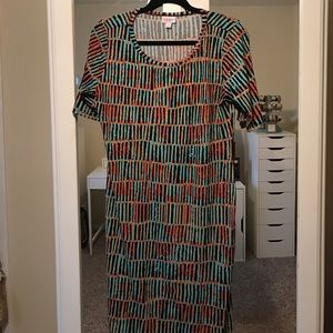 LulaRoe Julia dress final sale