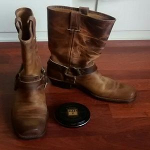 Frye Harness boots size 9