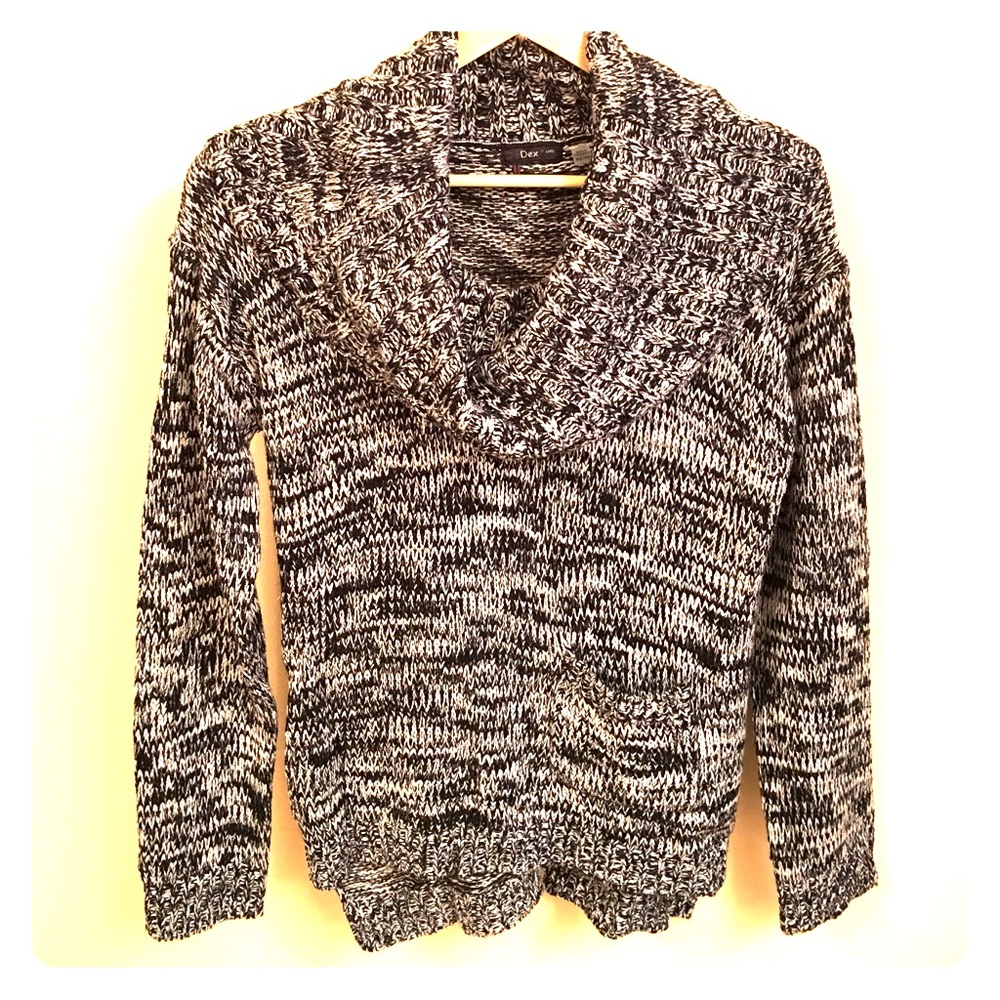 Dex Cowlneck Sweater - Unique Back!