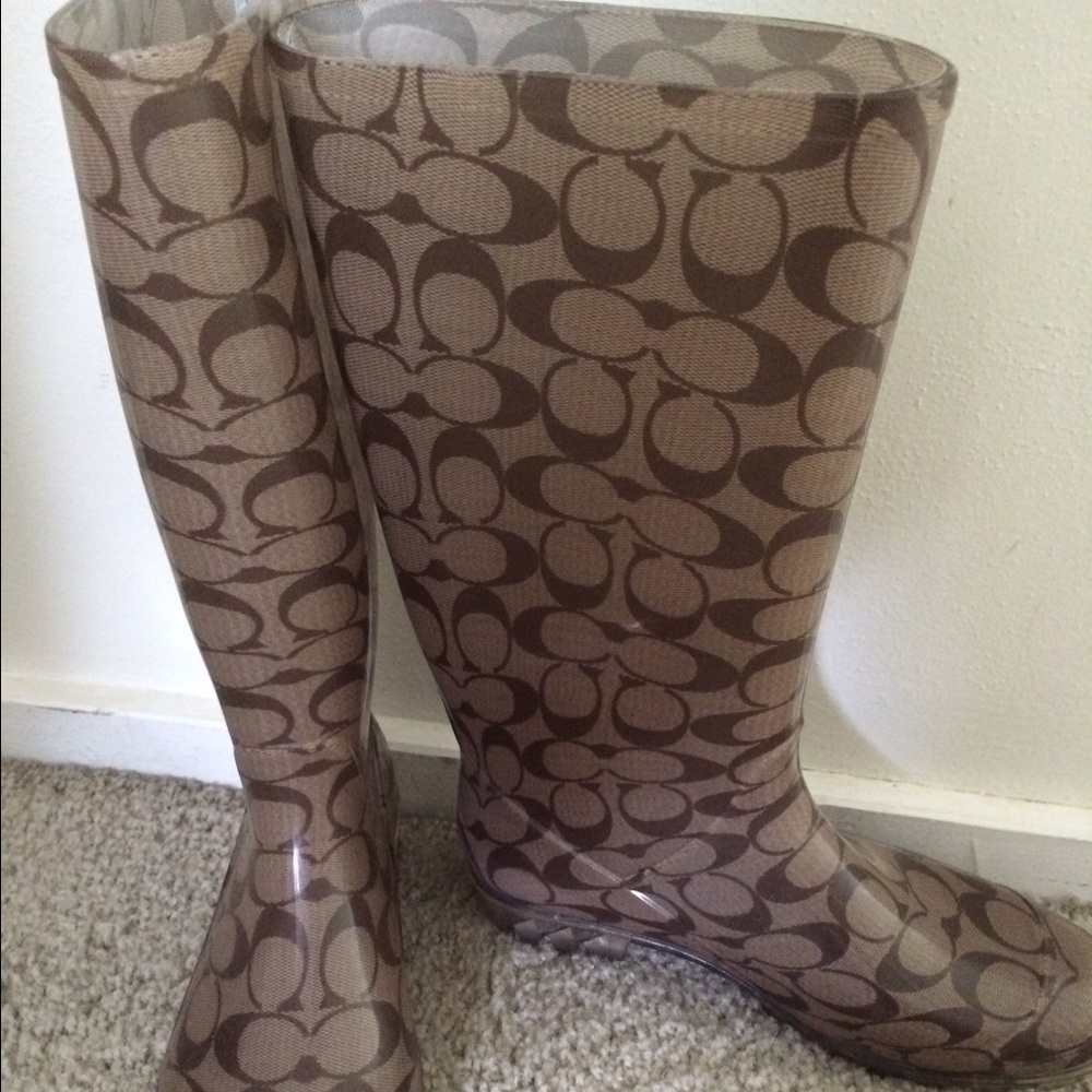 Coach Rain boots