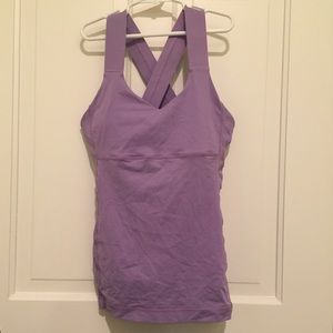 Lululemon Purple Workout Tank