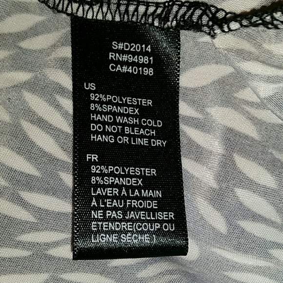Forever 21 Black & White Dress - Medium - Picture 4 of 9