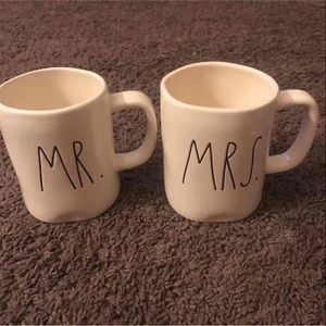 Rae Dunn Mr. And Mrs. Mugs