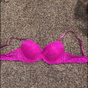 Pink push up bra 34B