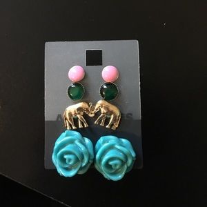 Never worn multi pack earrings