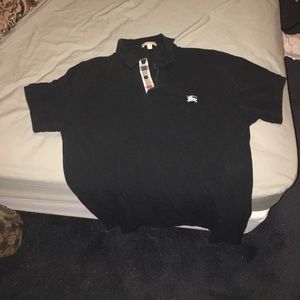 Men's Burberry xl polo black