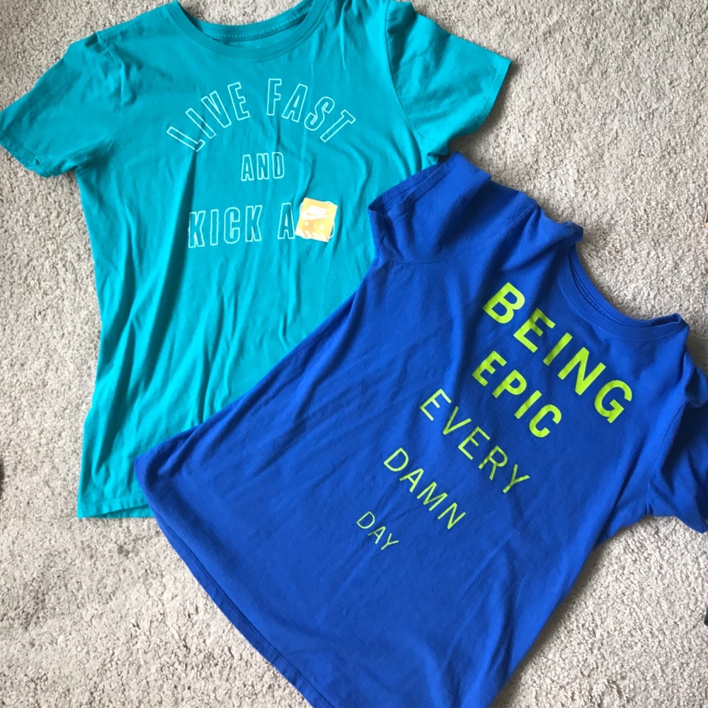 Nuke workout tees