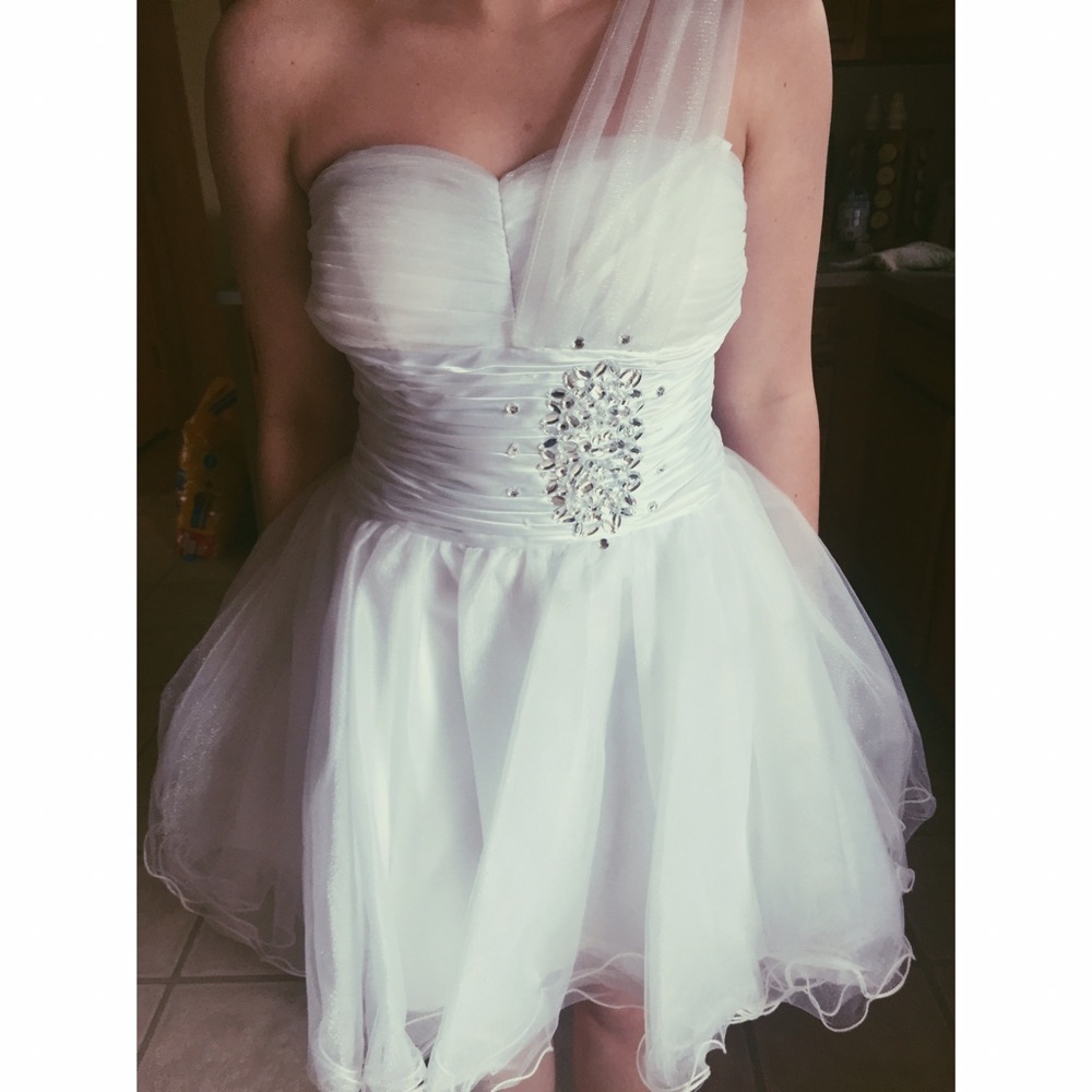 White Homecoming Dress