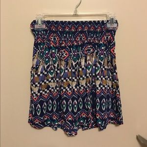 XS TRIBAL PRINT SKIRT