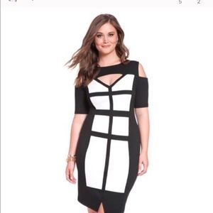 Peek a boo dress! Eloquii