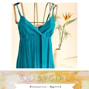 Splendid Maxi Dress Spaghetti Straps-  Medium