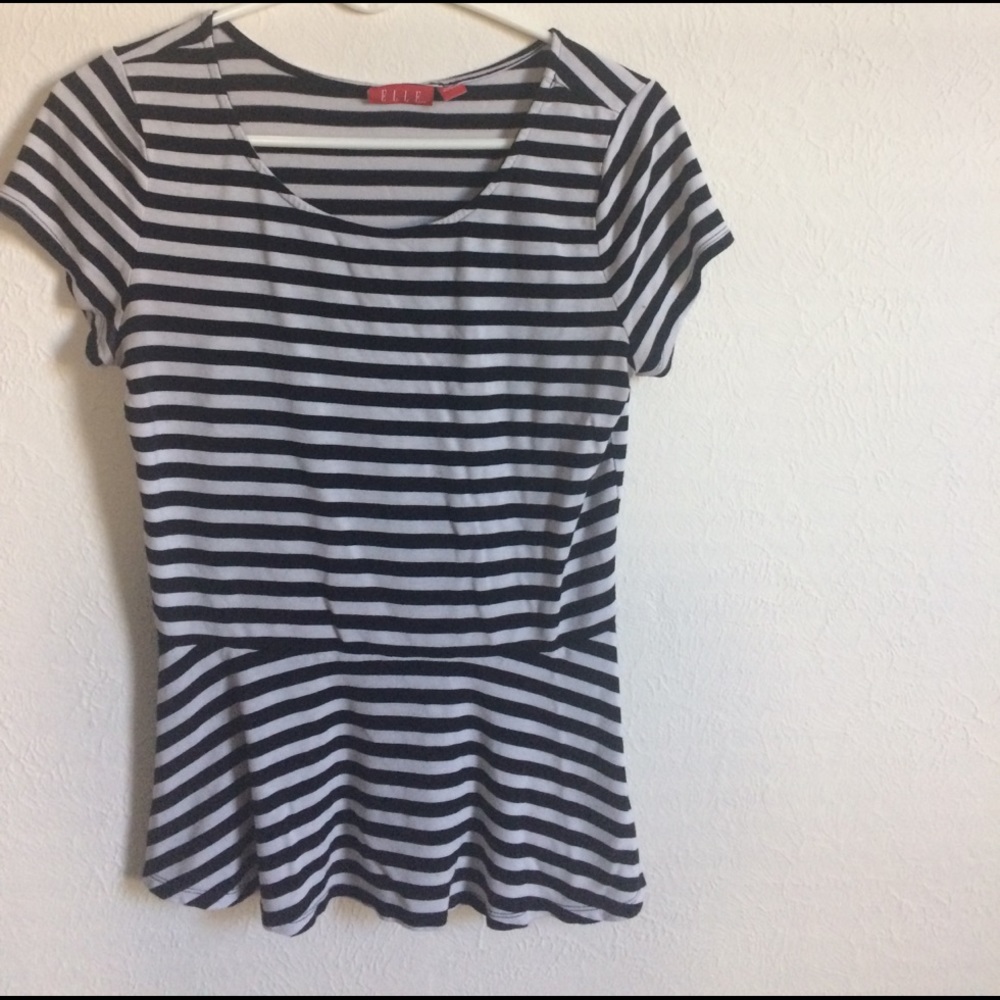 Striped Babydoll Top