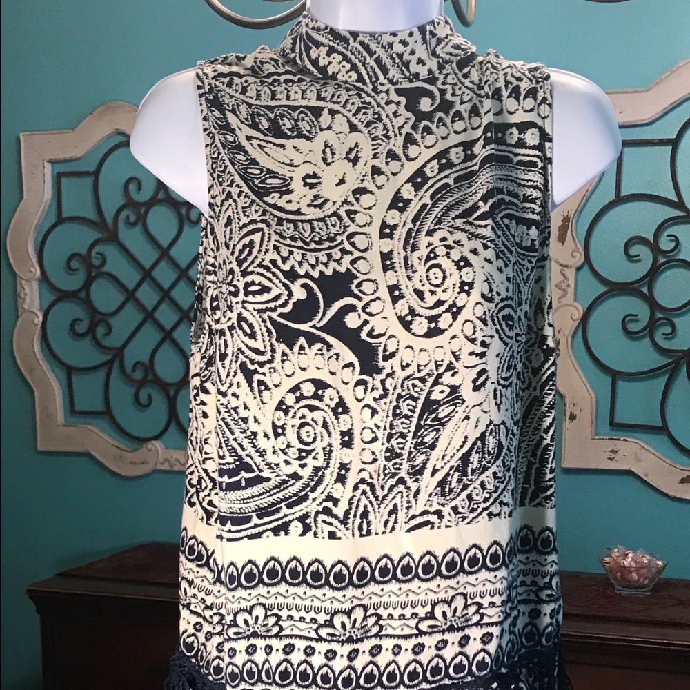 Top with shorts purchased from boutique