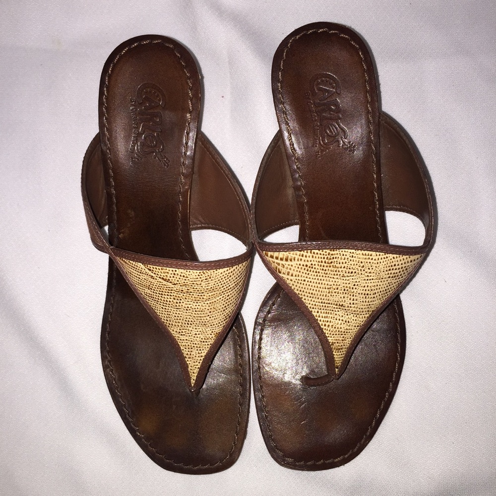 Carlos Santana "Safari" Sandals sz 7M