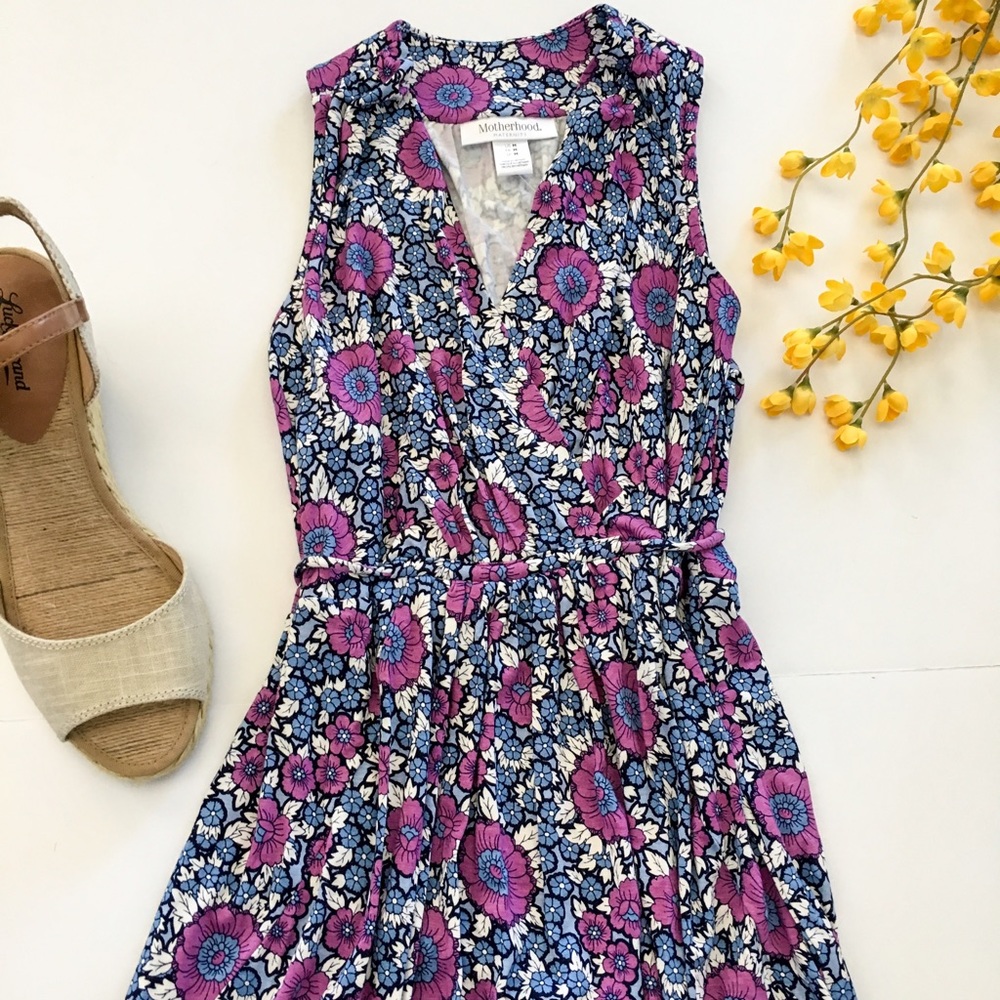 Motherhood maternity jersey maxi dress