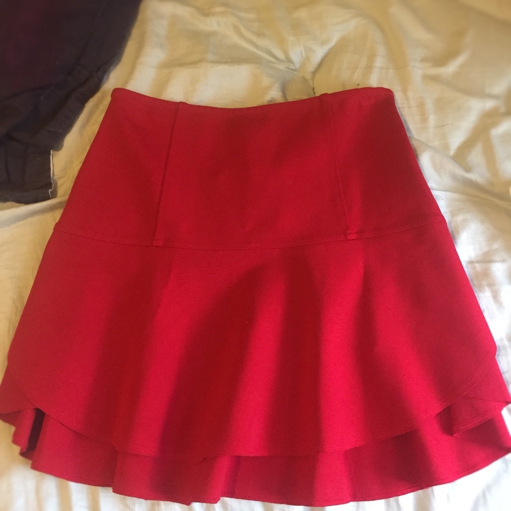 [SOLD] NWT Silence + Noise UO Red Skirt