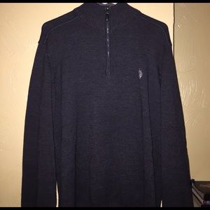 Polo 1/4 zip sweater