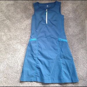 Title Nine Blue sleeveless dress