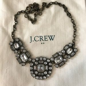 J Crew statement necklace in pouch