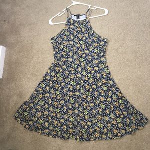 Floral cotton dress