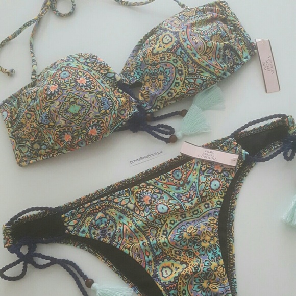 Victoria's Secret MEDIUM BIKINI BUNDLE NWT