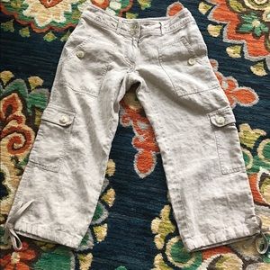 MICHAEL Michael Kors Linen Capris