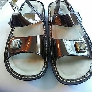 Alegria Brown Sandals