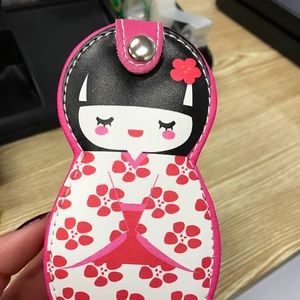 Cute nail clipper gift set, Japanese doll
