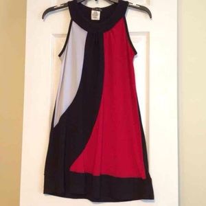 Retro Mod striped dress